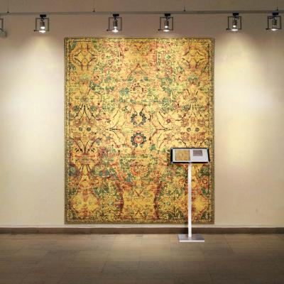 The Rug Seller Timeless Traditional Persian Wool Rugs TML02 Polonaise Olive Green&nbsp;259x351cm