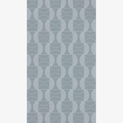 The Rug Seller Shinku Geometric Wallpaper 111941 by Scion in Steel Grey&nbsp;Roll