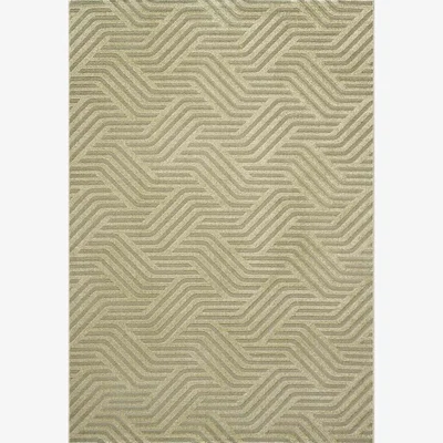 The Rug Seller Geo 410028 9191 Geometric Rugs in Sand Cream&nbsp;160x230cm