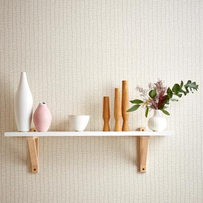 The Rug Seller Tocca Geometric Wallpaper 111317 by Scion in Pebble Beige&nbsp;Roll
