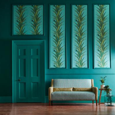 The Rug Seller Yucca Wallpaper 216648 by Sanderson in Sky Green&nbsp;Roll
