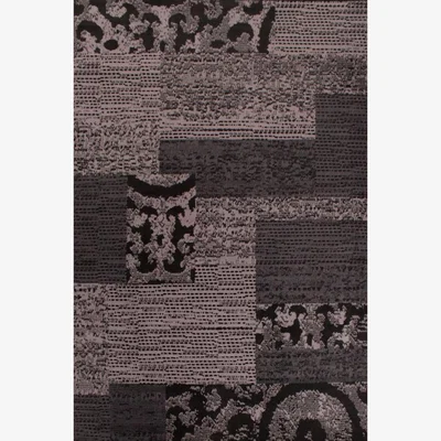 The Rug Seller Patch Block Rugs in Black by Rugstyle&nbsp;160x230cm