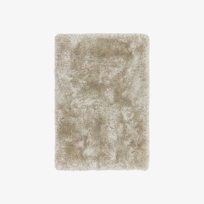 The Rug Seller Plush Shaggy Rugs in Pearl
