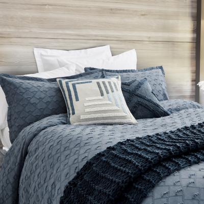 The Rug Seller Nalu Kona Cotton Bedding by Nicole Scherzinger in Blue&nbsp;220x260cm
