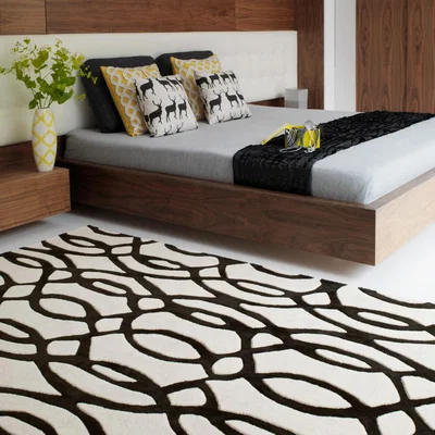 The Rug Seller Matrix Wire Rugs MAX35 White
