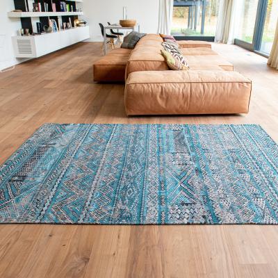 The Rug Seller Louis De Poortere Designer Kilim Rugs in 9110 Zemmuri Blue