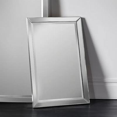 The Rug Seller Luxe Tapi Olivia Rectangle Angled Glass Mirror112x87cm