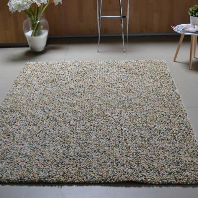 The Rug Seller Dots 170411 Shaggy Wool Designer Rugs by Brink and Campman