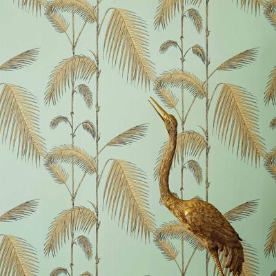 The Rug Seller Palm Leaves Wallpaper 2006 by Cole & Son in Mint SandRoll