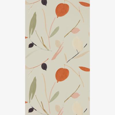 The Rug Seller Oxalis Wallpaper 111996 by Scion in Spice Raffia&nbsp;Roll