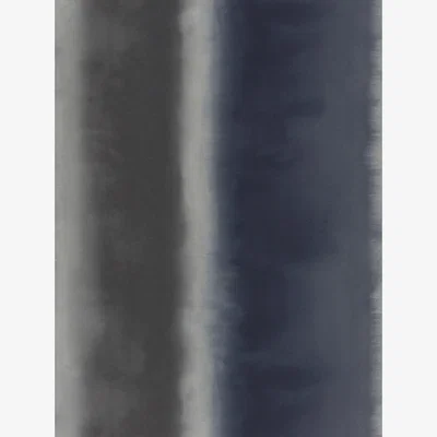 The Rug Seller Harmonia Stripe Wallpaper 111388 by Harlequin in Graphite Indigo&nbsp;Roll