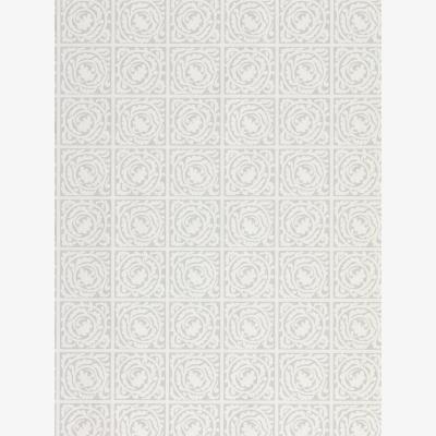 The Rug Seller Pure Scroll Wallpaper 216544 by Morris & Co in Lightish Grey&nbsp;Roll