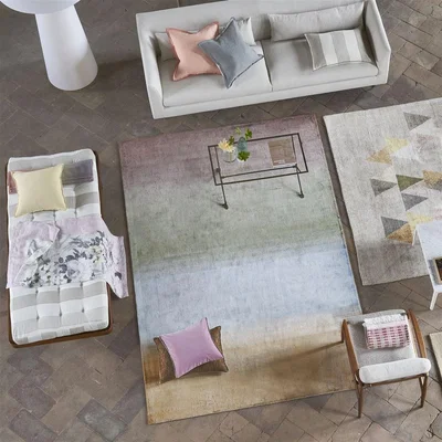 The Rug Seller Montmartre Rugs in Zinc by Designers Guild