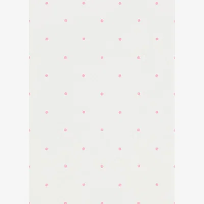 The Rug Seller Polka Dot Wallpaper 214049 by Sanderson in Pink CreamRoll