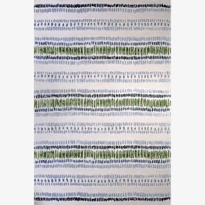 The Rug Seller Draxon Designer Wool rugs in Grass Green by William Yeoward