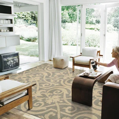 The Rug Seller Riviera Rugs RI04 Slate by Nourison&nbsp;107x168cm