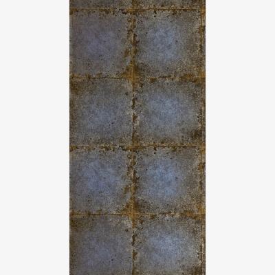The Rug Seller Lustre Tile Wallpaper 312832 by Zoffany in Sapphire Blue&nbsp;Roll
