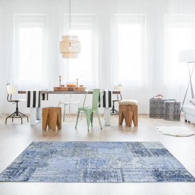 The Rug Seller Amalfi Rugs 94010 5001 in Blue