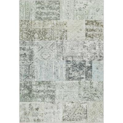 The Rug Seller Amalfi Traditional Patchwork Rugs 94739 5008 in Blue Multi&nbsp;160x230cm