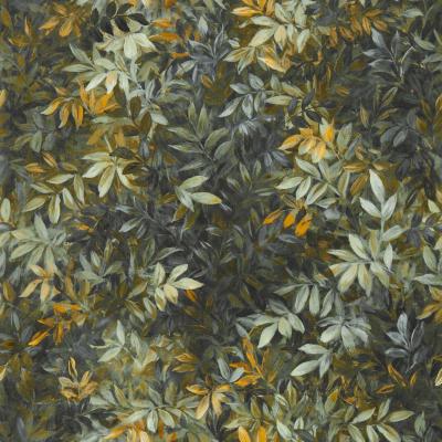 The Rug Seller Congo Wallpaper W0140 04 by Clarke and Clarke in Noir Black&nbsp;Roll