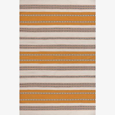 The Rug Seller Zafiro Stripe Outdoor Rugs in Ochre Yellow by William Yeoward250x350cm