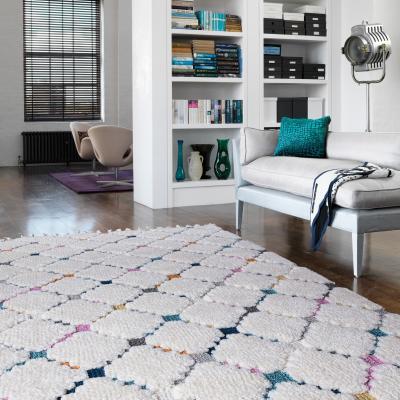 The Rug Seller Ariana Criss Cross Moroccan Rugs in AR08 Multi