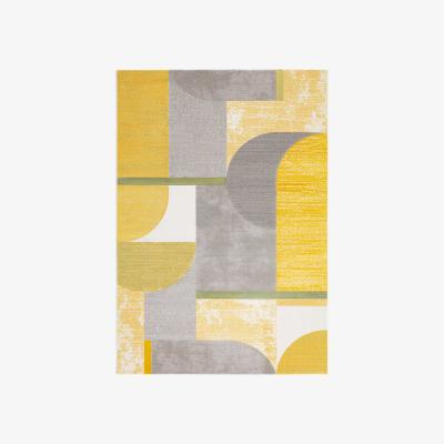 The Rug Seller City Modern Geometric Rugs 466109 AK700 in Yellow