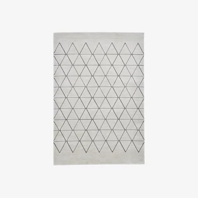 The Rug Seller Aurora 54238 Geometric Soft Rugs in Light Beige Grey&nbsp;120x170cm