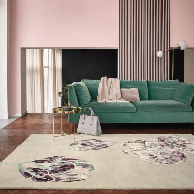 The Rug Seller Tranquility Rugs 56001 by Ted Baker in Beige140x200cm