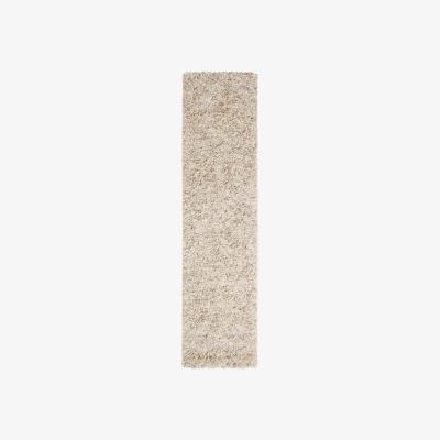 The Rug Seller Vista Shaggy Hallway Runners 4803 Cream Beige&nbsp;60x220cm