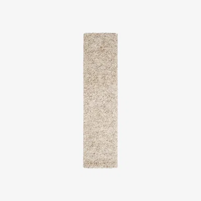 The Rug Seller Vista Shaggy Hallway Runners 4803 Cream Beige&nbsp;60x220cm