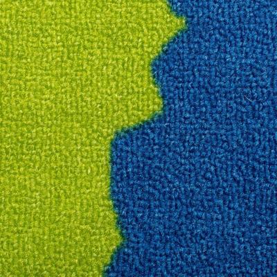The Rug Seller Kids World Play Circle Round Rug in Multi