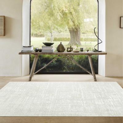 The Rug Seller Geo Modern Abstract Textured  Rugs in 410003 6161 Cream