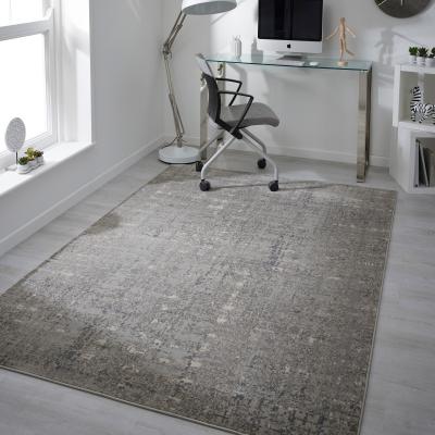 The Rug Seller Kendra 5096Z Contemporary Abstract Rug in Grey80x140cm