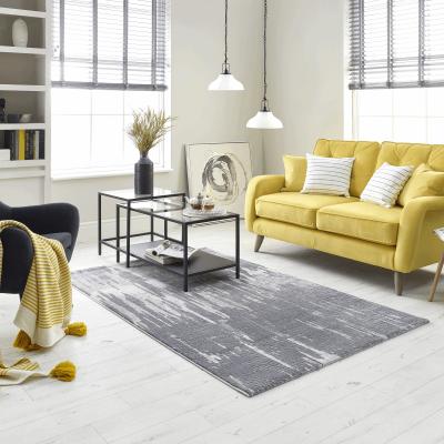 The Rug Seller High Rise Rugs 6469B in Grey&nbsp;80x150cm