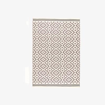 The Rug Seller Aztec Geometric Outdoor Rugs in Dark Grey&nbsp;120x170cm