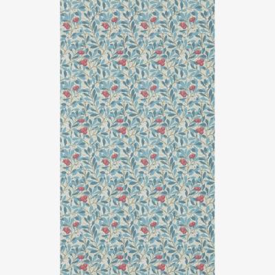 The Rug Seller Arbutus Wallpaper 214718 by Morris & Co in Woad Russet Red&nbsp;Roll
