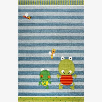 The Rug Seller Fortis Frog Rugs in Blue