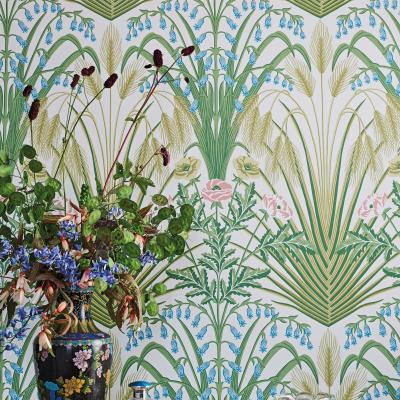 The Rug Seller Bluebell Wallpaper 3008 by Cole & Son in Spring Green Multi&nbsp;Roll