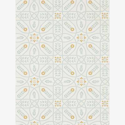 The Rug Seller Brophy Trellis Wallpaper 216700 by Morris & Co in Ivory Sage Green&nbsp;Roll