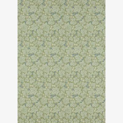 The Rug Seller Bramble Floral Wallpaper 214696 by Morris & Co in Thyme Green&nbsp;Roll