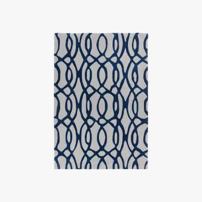 The Rug Seller Matrix Wire Rugs MAX36 Blue