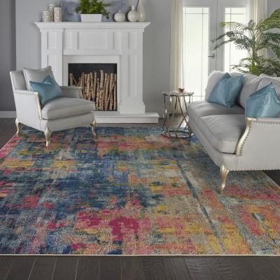 The Rug Seller Celestial Modern Abstract Rugs CES09 Wave by Nourison&nbsp;119x180cm
