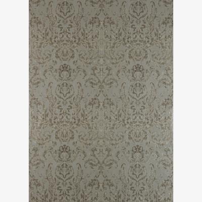 The Rug Seller Brocatello Wallpaper 312006 by Zoffany in Burnish Brown&nbsp;Roll