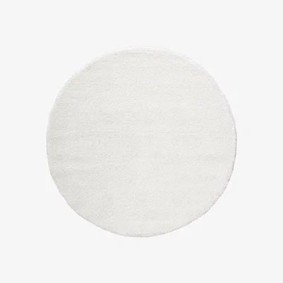 The Rug Seller Mehari 23001 6268 Plain Shaggy Rugs in Grey Multi