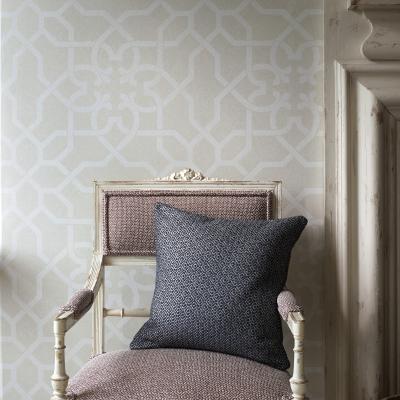 The Rug Seller Mawton Wallpaper 216418 by Sanderson in Chalk Ivory White&nbsp;Roll