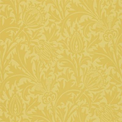 The Rug Seller Thistle Wallpaper 210484 by Morris & Co in GoldRoll