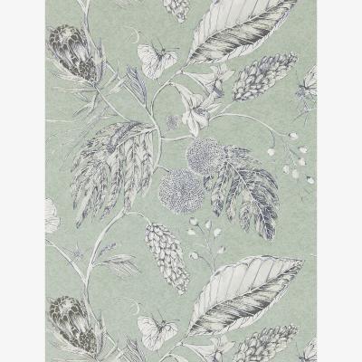 The Rug Seller Amborella Wallpaper 111224 by Harlequin in Seaglass Green&nbsp;Roll