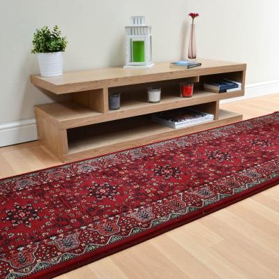 The Rug Seller Viscount Hallway Runners V61 65103 390 Red&nbsp;67x330cm