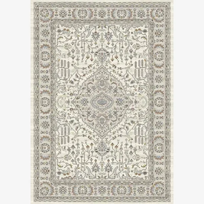 The Rug Seller Da Vinci Traditional Medallion Rugs 57267 6295 in Cream200x290cm